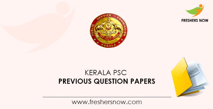 Kerala PSC Junior Language Teacher, Assistant Director of National Savings Previous Question Papers