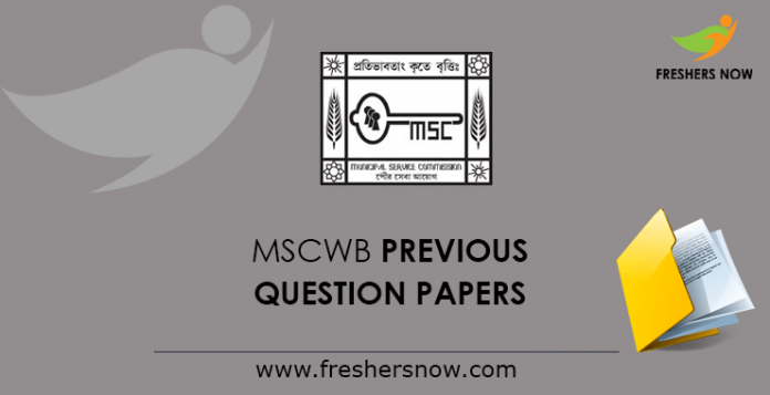 MSCWB-Previous-Question-Papers