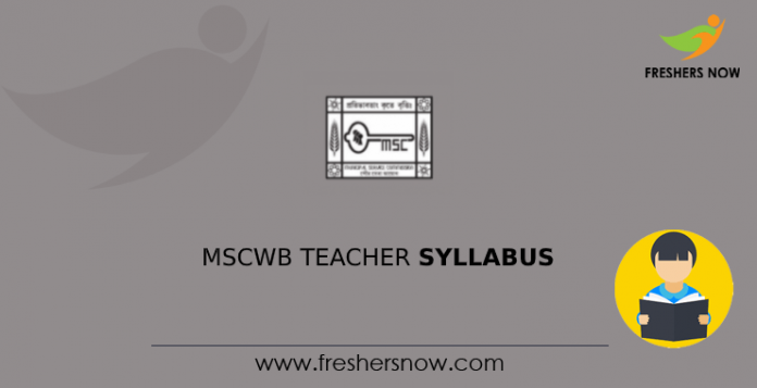 MSCWB Teacher Syllabus 2020