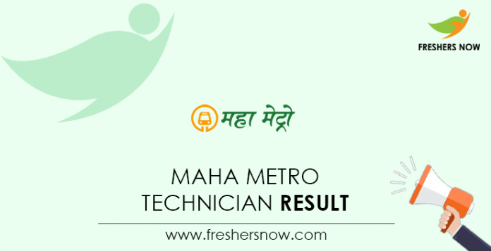 Maha-Metro-Technician-Result