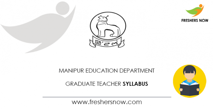 Manipur Education Department Graduate Teacher Syllabus