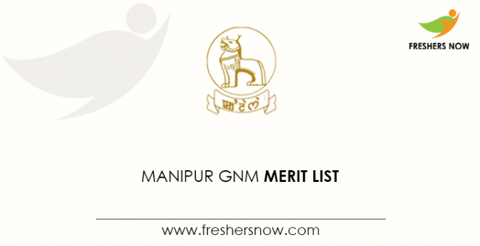 Manipur GNM Merit List