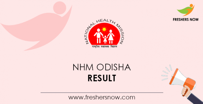 NHM-Odisha-Result