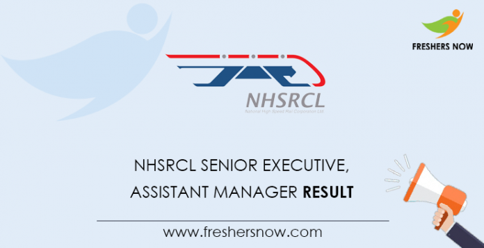 NHSRCL-Senior-Executive,-Assistant-Manager-Result