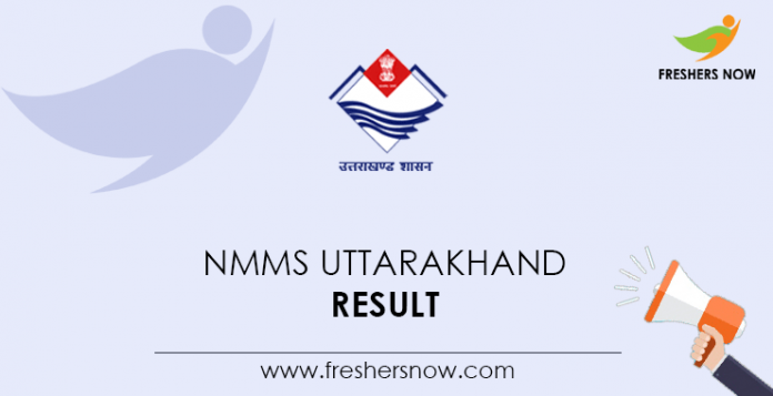 NMMS Uttarakhand Result
