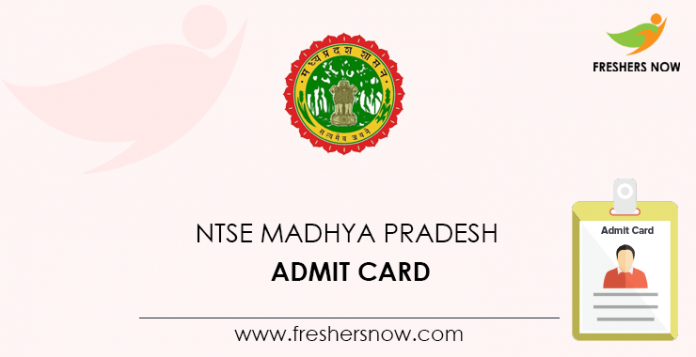 NTSE Madhya Pradesh Admit Card