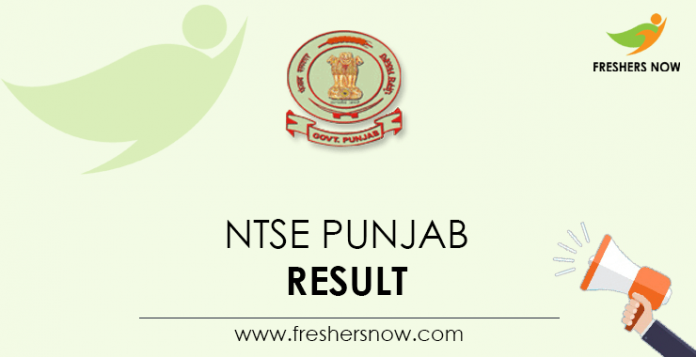 NTSE Punjab Result