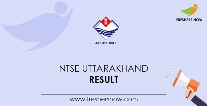 NTSE Uttarakhand Result