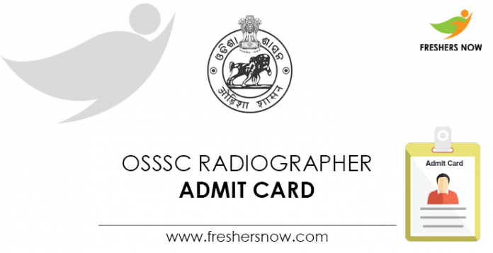 OSSSC-Radiographer-Admit-Card