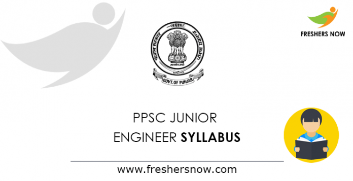 PPSC Junior Engineer Syllabus