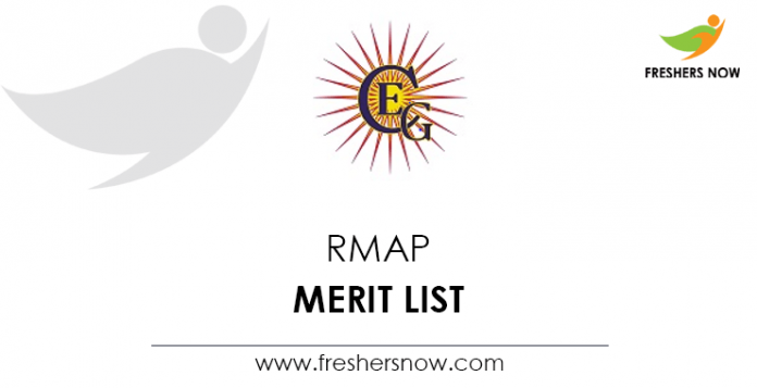 RMAP Merit List