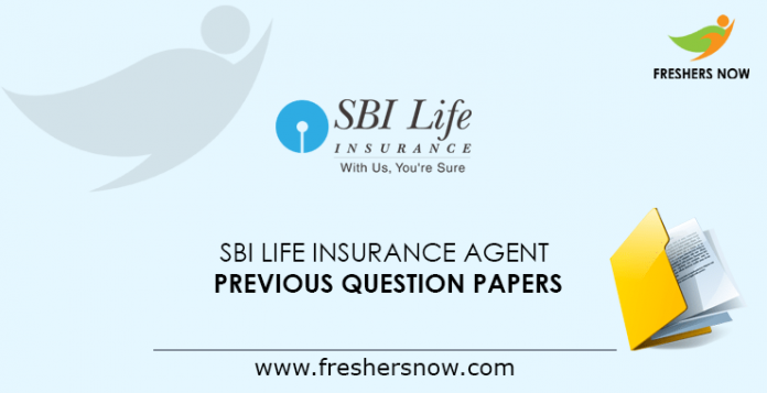 SBI Life Insurance Agent Life Mitra Previous Question Papers