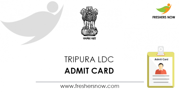 Tripura-LDC-Admit-Card