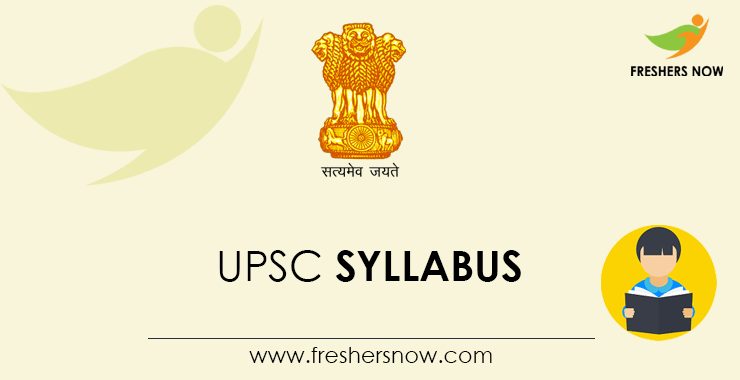 UPSC Specialist Grade 3 Assistant Professor Syllabus 2024