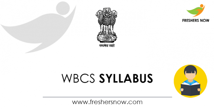 WBCS Syllabus