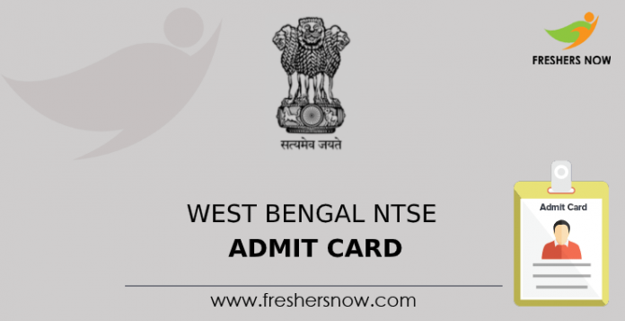 West Bengal NTSE Admit Card