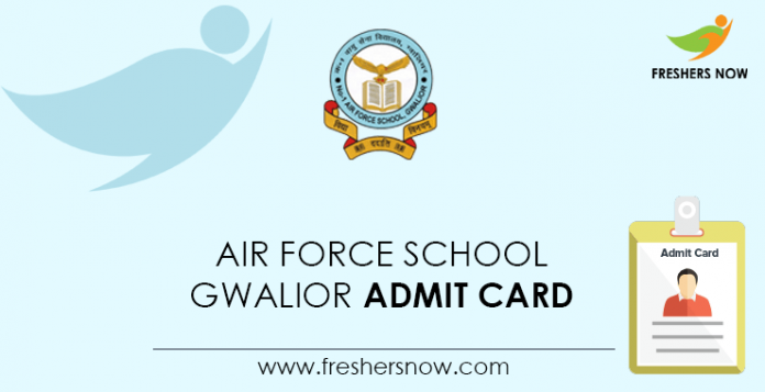 Air-Force-School-Gwalior-Admit-Card