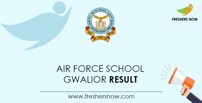 Air Force School Gwalior Result