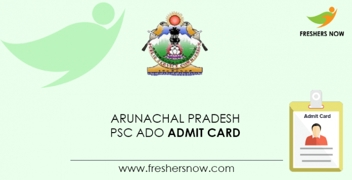 Arunachal-Pradesh-PSC-ADO-Admit-Card