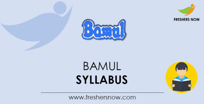 BAMUL Syllabus