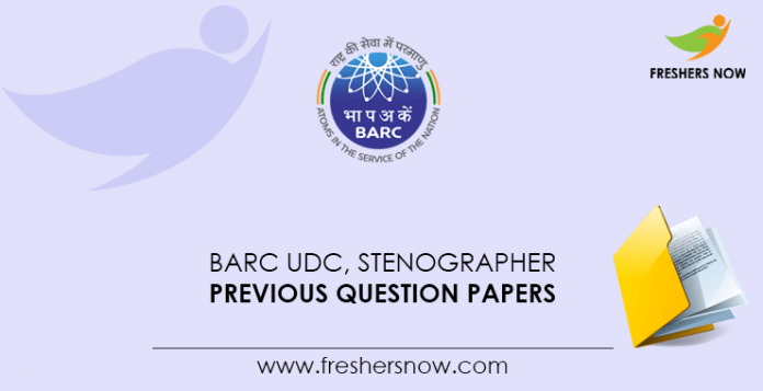 BARC-UDC,-Stenographer-Previous-Question-Papers