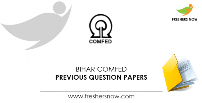 Bihar-COMFED-Previous-Question-Papers