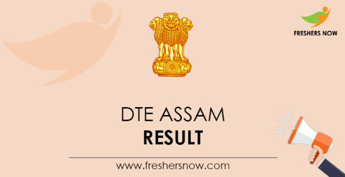 DTE-Assam-Result