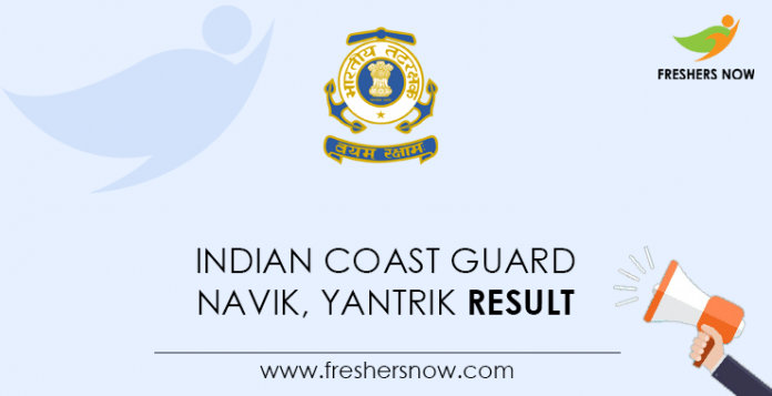 Indian-Coast-Guard-Navik,-Yantrik-Result
