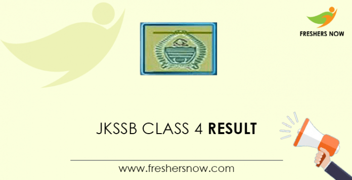 JKSSB-Class-4-Result
