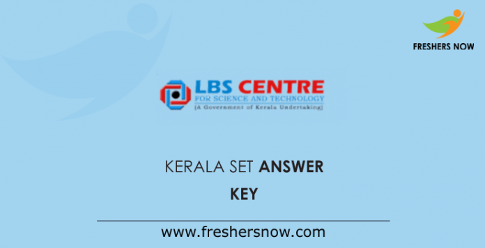 Kerala SET Answer Key