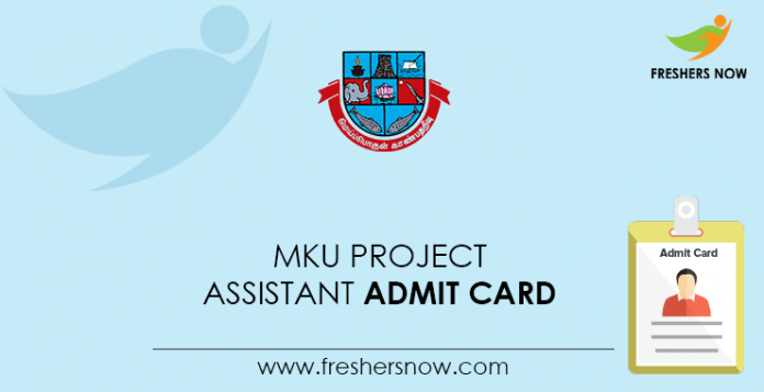 MKU-Project-Assistant-Admit-Card