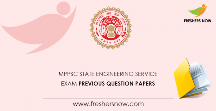 MPPSC State Engineering Service Exam Previous Question Papers