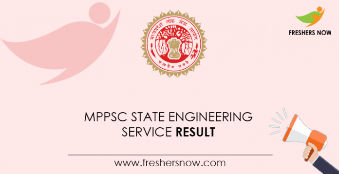 MPPSC-State-Engineering-Service-Result