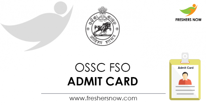 OSSC-FSO-Admit-Card