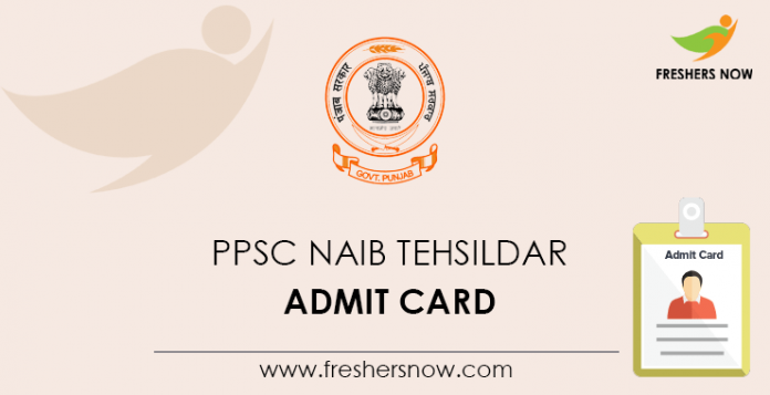 PPSC-Naib-Tehsildar-Admit-Card