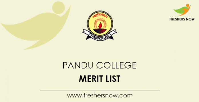 Pandu College Merit List