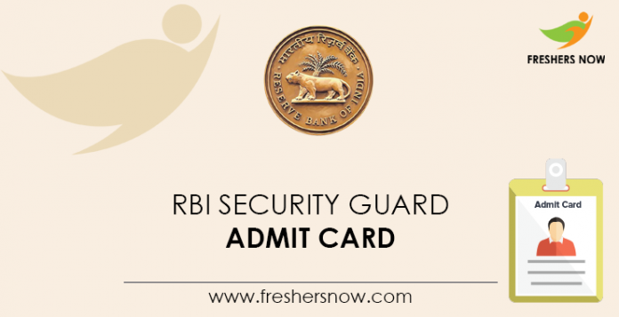 RBI-Security-Guard-Admit-Card