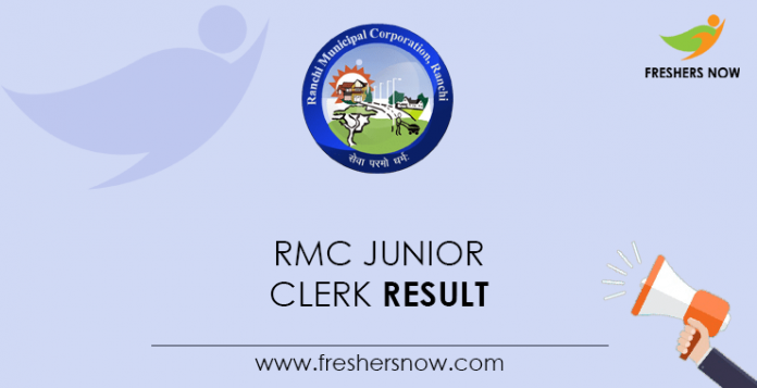 RMC-Junior-Clerk-Result