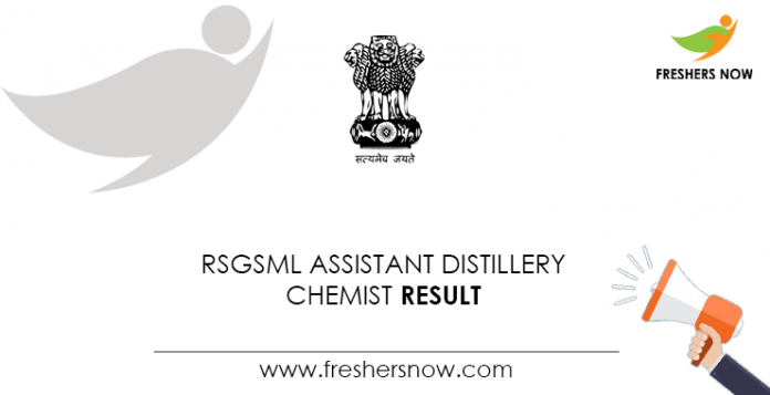 RSGSML-Assistant-Distillery-Chemist-Result