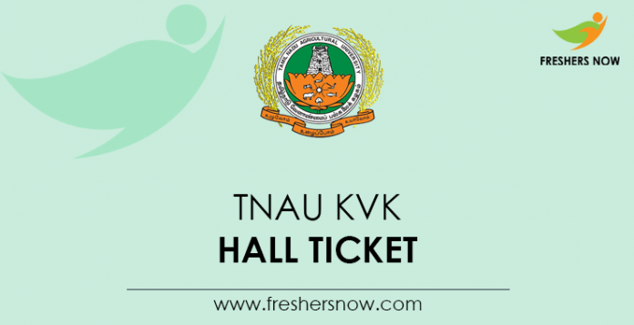 TNAU-KVK-Hall-Ticket