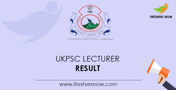 UKPSC-Lecturer-Result