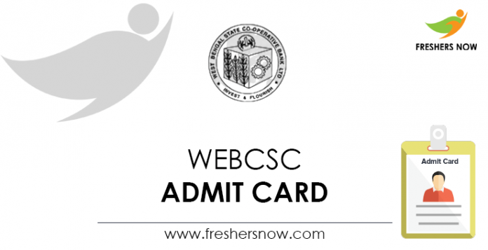 WEBCSC-Admit-Card