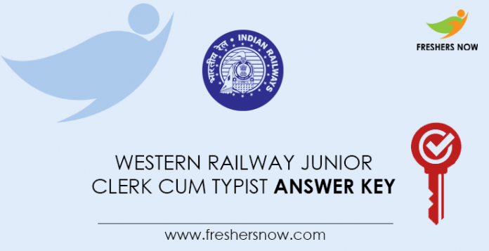 Western-Railway-Junior-Clerk-Cum-Typist--Answer-Key