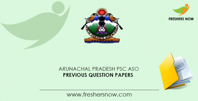 Arunachal-Pradesh-PSC-ASO-Previous-Question-Papers