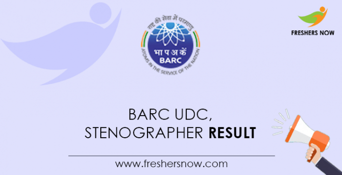 BARC-UDC,-Stenographer-Result