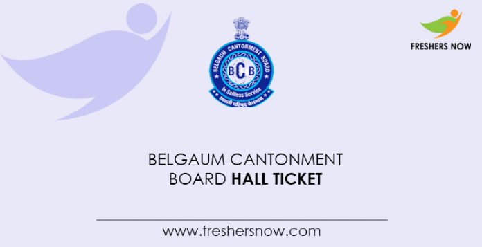 Belgaum-Cantonment-Board-Hall-Ticket
