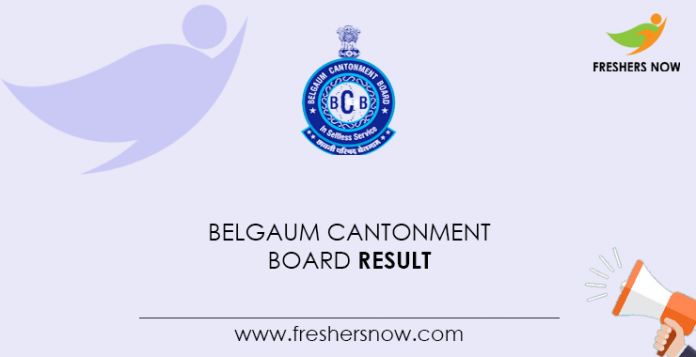Belgaum-Cantonment-Board-Result