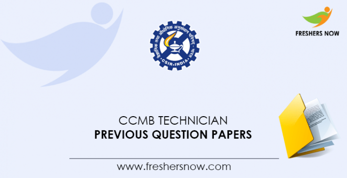 CCMB-Technician-Previous-Question-Papers