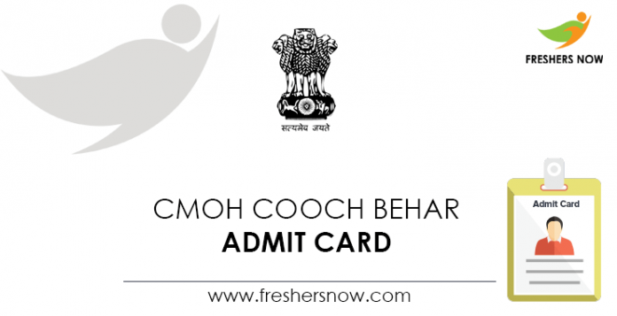 CMOH-Cooch-Behar-Admit-Card