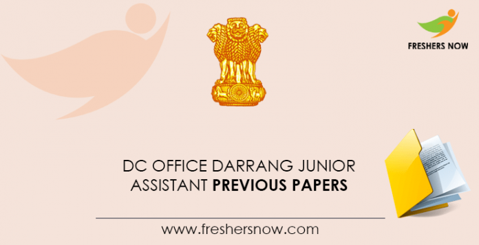 DC-Office-Darrang-Junior-Assistant-Previous-Papers
